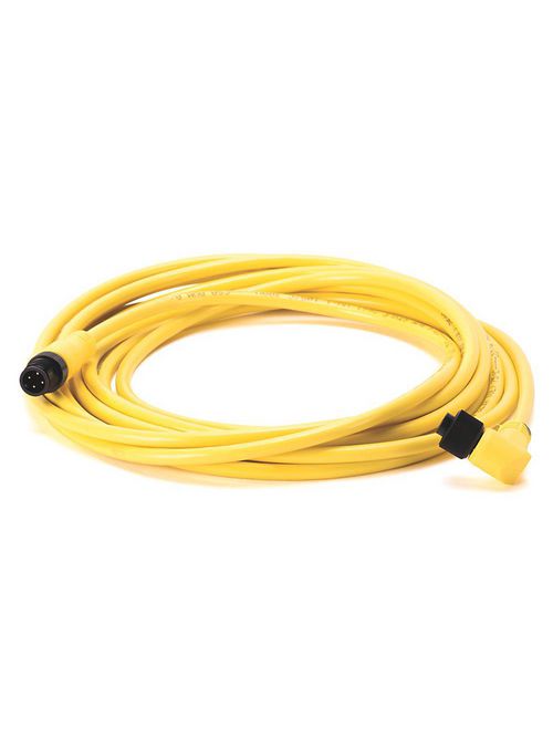 Allen-Bradley 889D-R4ACDE-10 4 Pin Yellow Unshielded DC Micro Female to Male Right Angle No Connector PVC Cable Allen-Bradley 889D-R4ACDE-10 4 Pin Yellow Unshielded DC Micro Female to Male Right Angle No Connector PVC Cable
