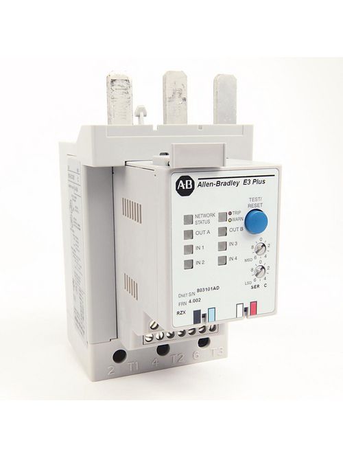 Allen Bradley 193-EC3EE E3 Plus 18 to 90 Amp Overload Relay Allen Bradley 193-EC3EE E3 Plus 18 to 90 Amp Overload Relay