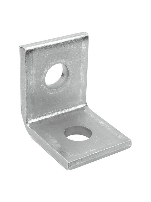 Superstrut AB201-EG 90deg Steel Angle Fitting w/ SilverGalv finish Superstrut AB201-EG 90deg Steel Angle Fitting w/ SilverGalv finish
