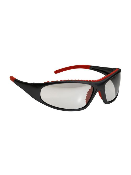 Product image for PIP 250-60-0020 EYEWEAR, FLASH FIRE,BLACK NYLON FRAME, RED PADS, CLEAR ANTI-FOG LENS