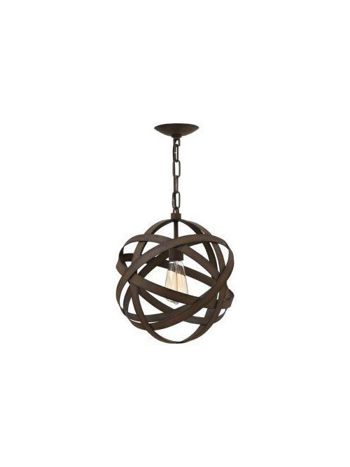Product image for Carson 1 Light Small Orb Pendant - Vintage Iron