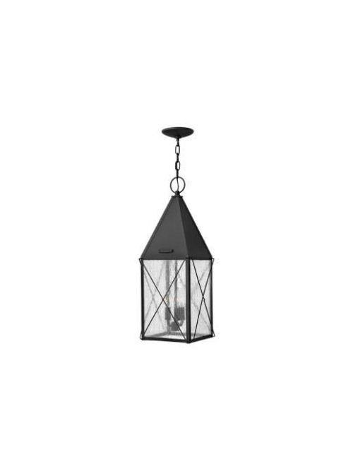 Product image for York 3 Light Large Hanging Lantern - Black
