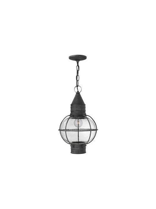 Product image for Cape Cod 1 Light Medium Hanging Lantern - Aged Zinc