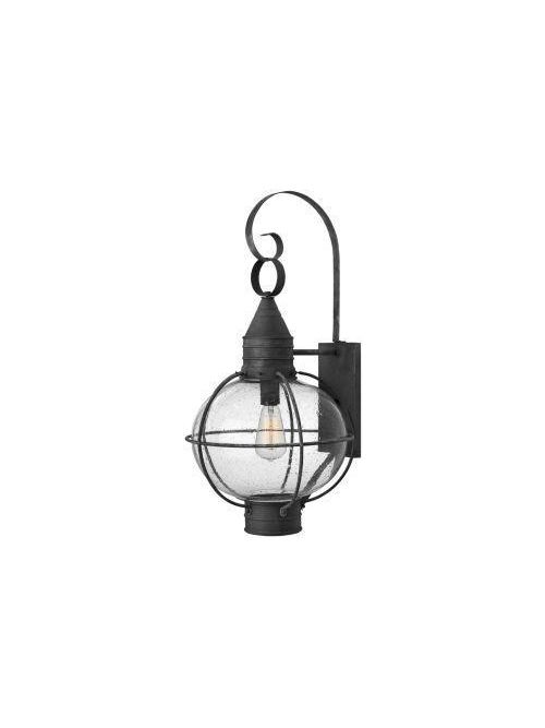 Product image for Cape Cod 1 Light Large Wall Lantern - Aged Zinc