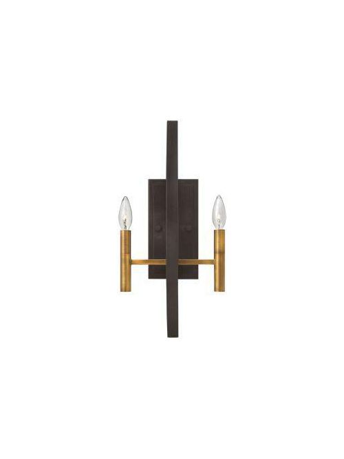 Product image for Euclid 2 Light Wall Sconce - Spanish Bronze