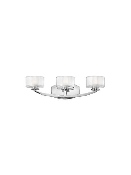 Product image for Meridian 3 Light Vanity - Chrome
