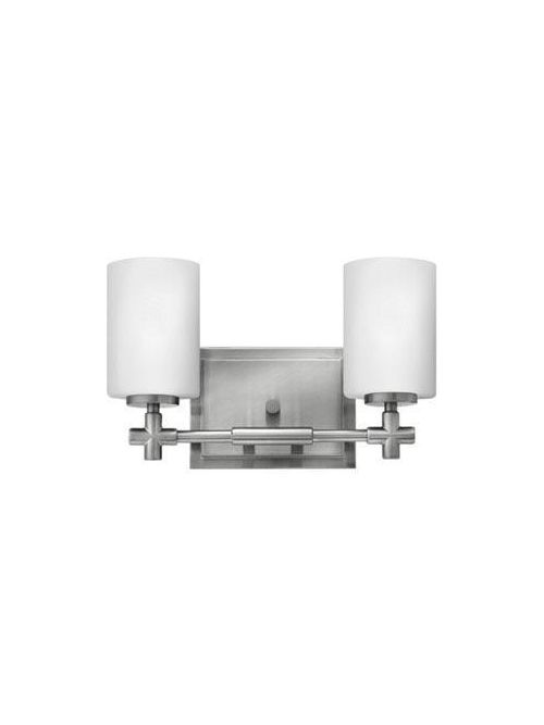 Product image for Laurel 2 Light Vanity - Brushed Nickel