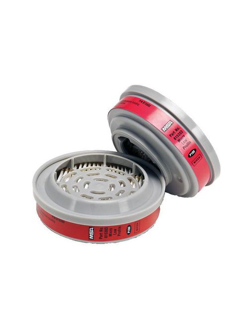 Product image for MSA 815369 CARTRIDGES ADV L PROFILE P100 2/PKG PER PACKAGE 2/PKG, PER PACKAGE