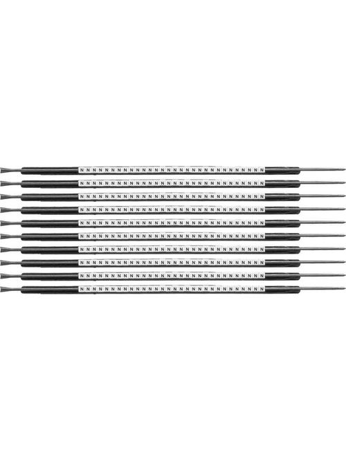 BRADY SCN05-N Wire Mkr,ClipSlv,N,SC BRADY SCN05-N Wire Mkr,ClipSlv,N,SC