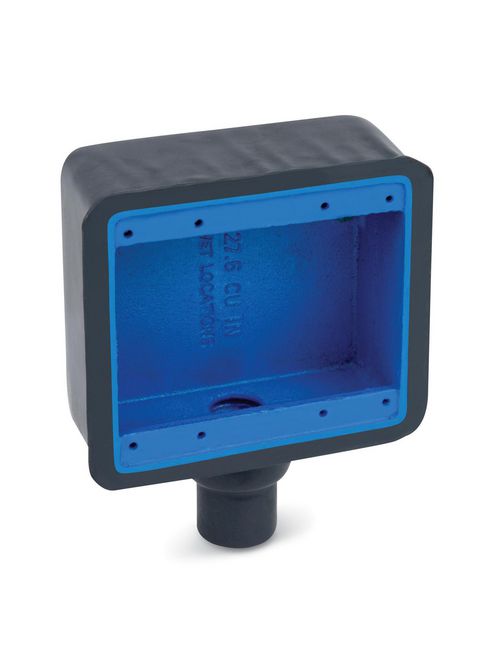 SHALLOW BOX 2GNG 1HUB 3/4IN AL GRY SHALLOW BOX 2GNG 1HUB 3/4IN AL GRY