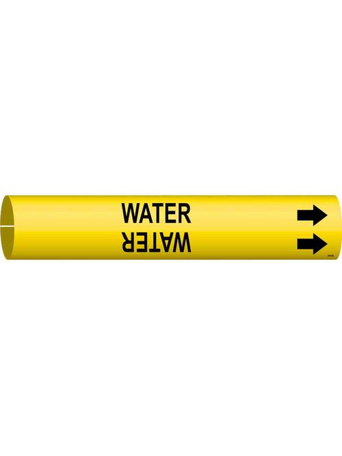 BRADY 4154-B Pipe Mkr,B915,S-B,Yw,W BRADY 4154-B Pipe Mkr,B915,S-B,Yw,W
