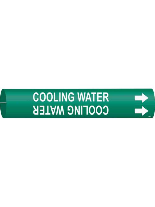 BRADY 4042-B Pipe Mkr,B915,S-B,Grn, BRADY 4042-B Pipe Mkr,B915,S-B,Grn,