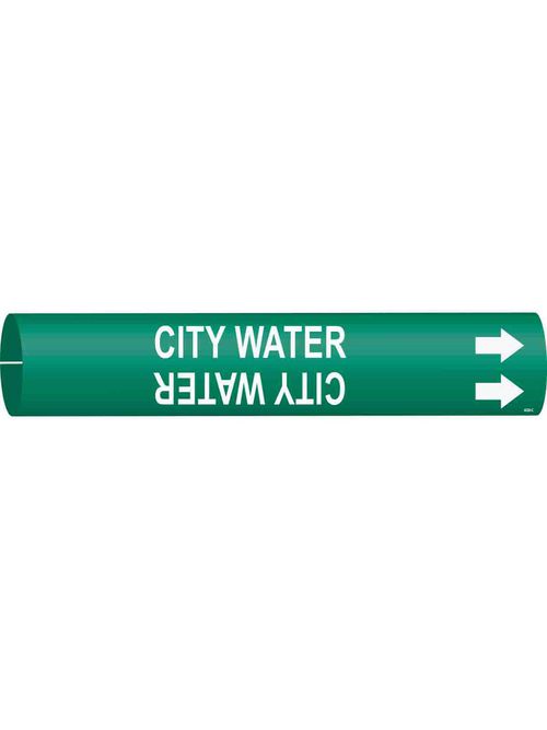 BRADY 4028-C Pipe Mkr,B915,S-C,Grn, BRADY 4028-C Pipe Mkr,B915,S-C,Grn,