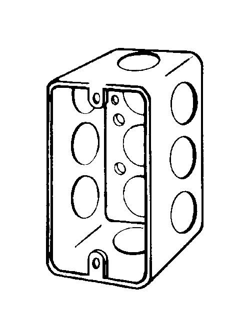 Product image for Appleton 4CS-1/2 4" x 2-1/8" Handy Box