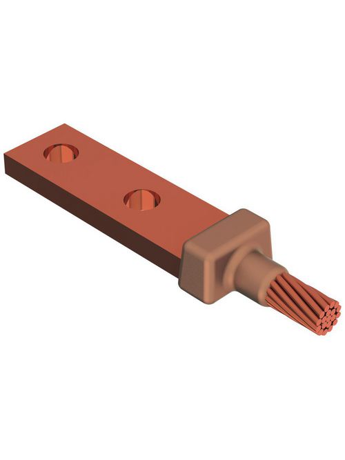 Product image for Erico GLCDE2Q Cable to Lug or Busbar, GL, 3/16" x 1", 4/0 Concentric