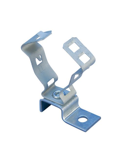 Product image for Caddy AOL812M Snap Close Metal Deck Conduit Clamp, 1/2", 3/4" EMT, 1/2", 3/4" Rigid