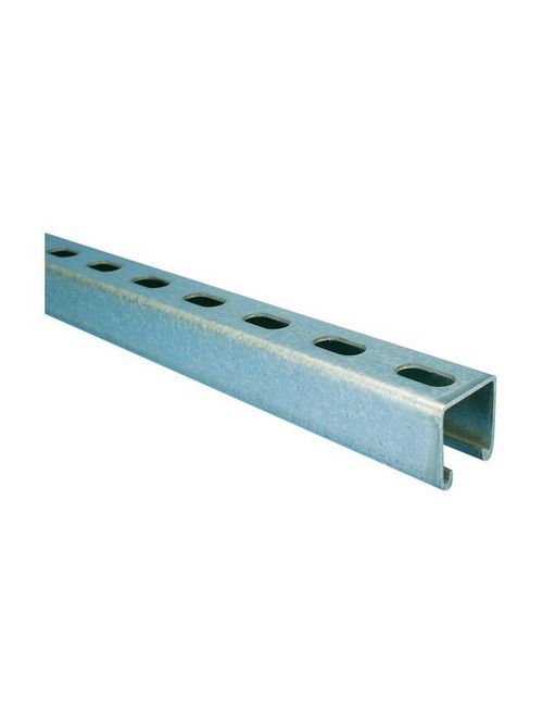 Product image for Caddy A12H1000S4 Strut Channel Type A, Slotted, S304, 10' x 1.625" x 1.625" x 12 GA