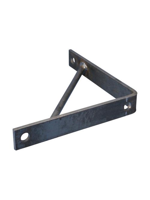 Product image for Erico 3480200PL 348 Light Duty Welded Wall Bracket, 1/2" Rod, 13"