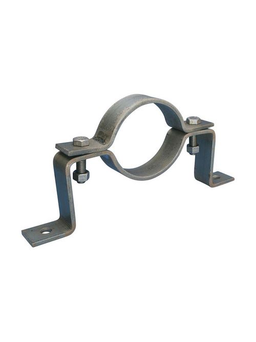 Product image for Erico 7000200PL 700 Offset Pipe Clamp, Steel, Plain, 2" Pipe, 2.375" OD