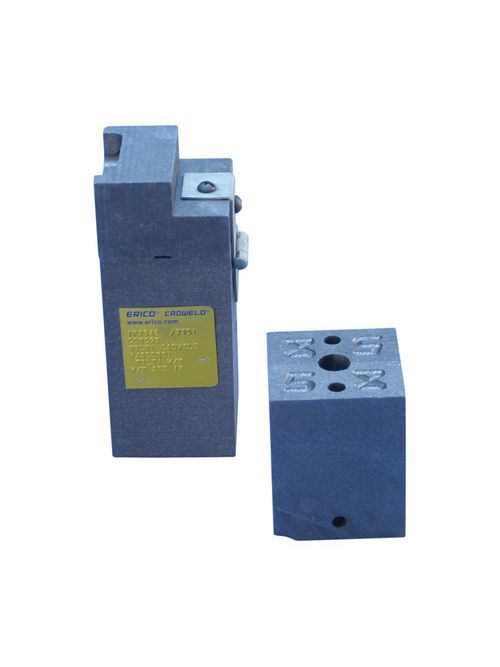 Product image for Erico CDMV0158 Cadweld Multi Vertical Mold, 5/8" dia, 0.556" 0.563" dia