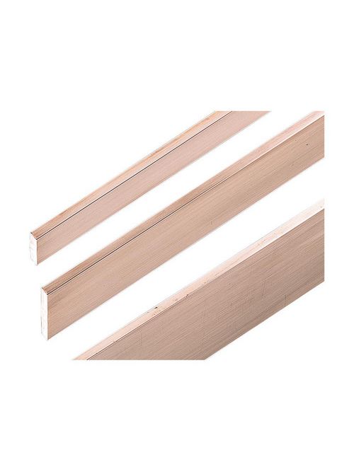 Product image for Erico 550930 Plain Copper Busbar, 3.94" x 0.39" x 157.48"