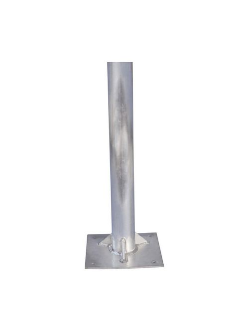 Product image for Erico MBMAST3M Aluminum Mast with Base, 9.842', 2 3/4" dia