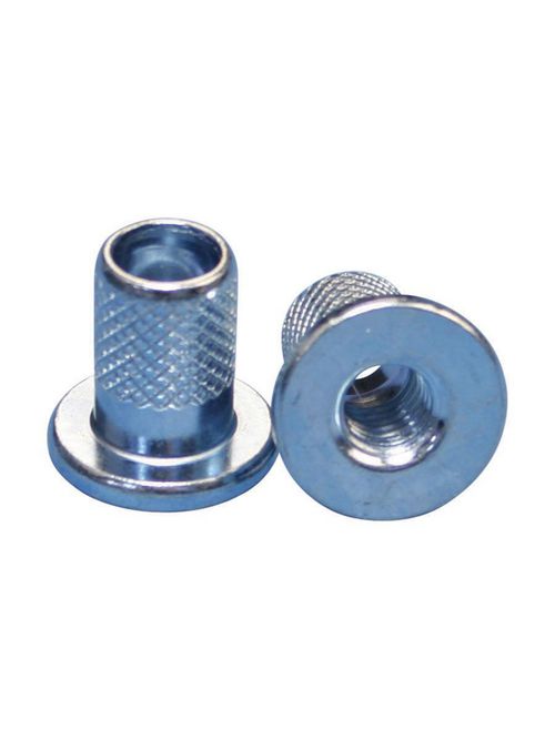 Product image for Caddy 100N0037EGSP100 Insert Nut for Loop Hanger, 101, 115, 116 Series, 3/8" Rod