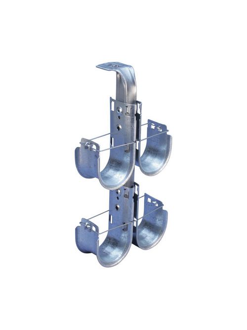 Product image for Caddy CAT32HPDCM4 Caddy Cat HP J-Hook Tree, Ceiling Mount, Double Sided, 2" dia, 4 Tier