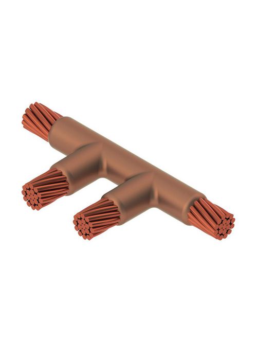 Product image for Erico TDD3D2L Cable to Cable to Cable, TD, 350 kcmil Concentric, 3/0 Concentric, 3/0 Concentric