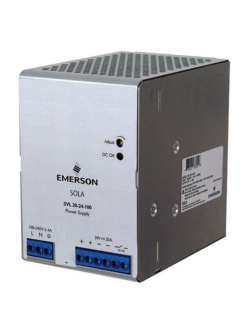Product image for SHD SVL2024100 480 Watt 24 Volt DC Output Voltage Power Supply DIN PS 85-2