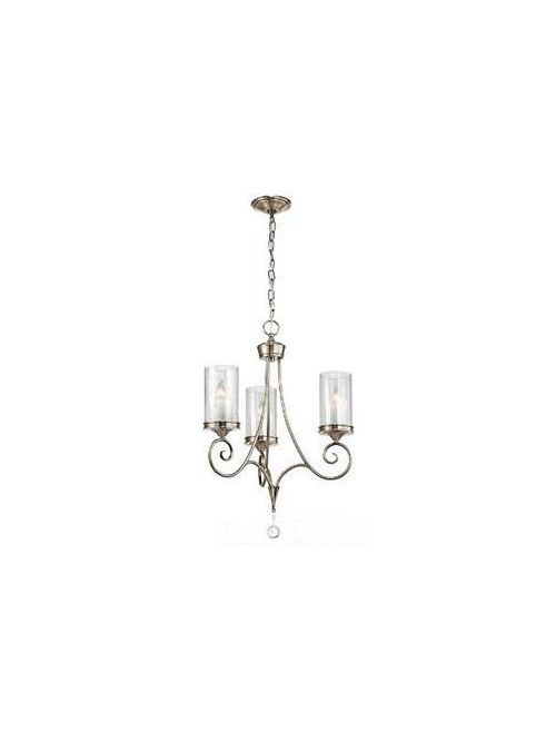 Product image for KICH 42860CLP 3LT 60W CHANDELIER