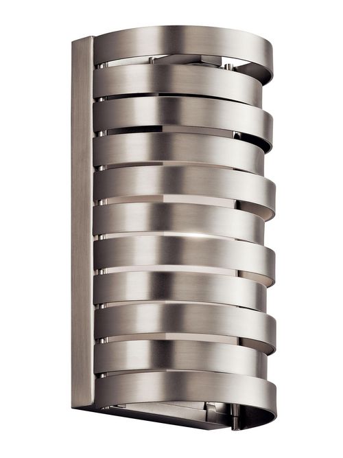 Product image for Kichler 43305NI Wall Sconce 1Lt Haloge