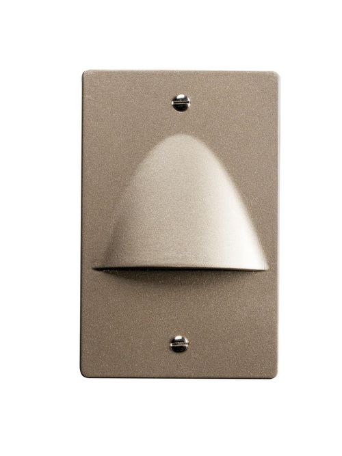 Product image for Kichler 12667NI LED STEP LIGHT NON DIMMABLE