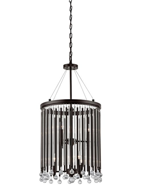 Product image for Kichler 43724ESP Foyer Chandelier 6Lt