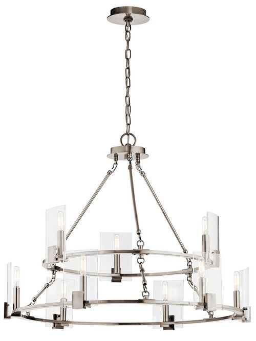 Product image for Kichler 43704CLP Chandelier 9Lt