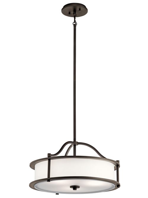 Product image for Kichler 43707OZ Chandelier/Semi Flush