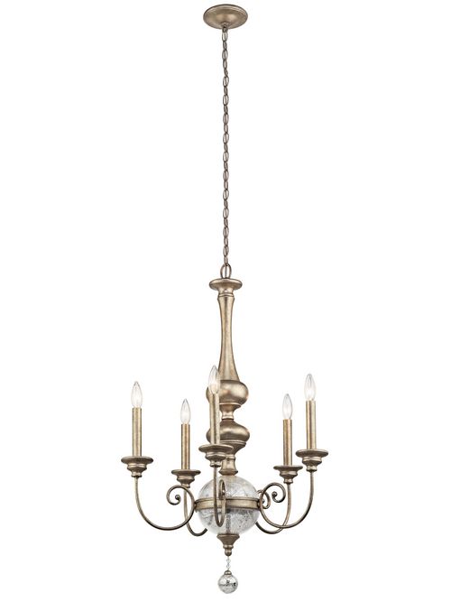 Product image for Kichler 43804SGD Chandelier 5Lt