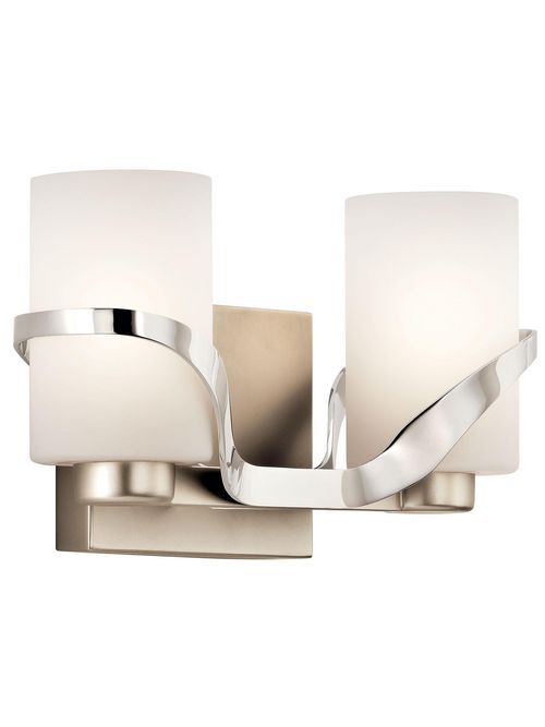 Product image for Kichler 45628PN Bath 2Lt