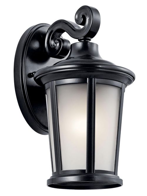 Product image for Kichler 49654BK Outdoor Wall 1Lt