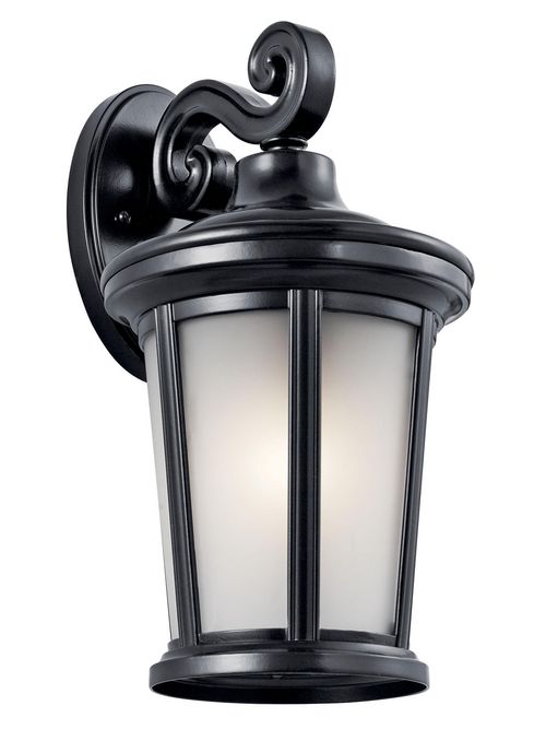 Product image for Kichler 49655BK Outdoor Wall 1Lt