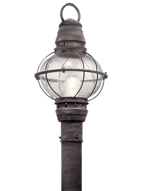 Product image for Kichler 49631WZC Outdoor Post Mt 1Lt