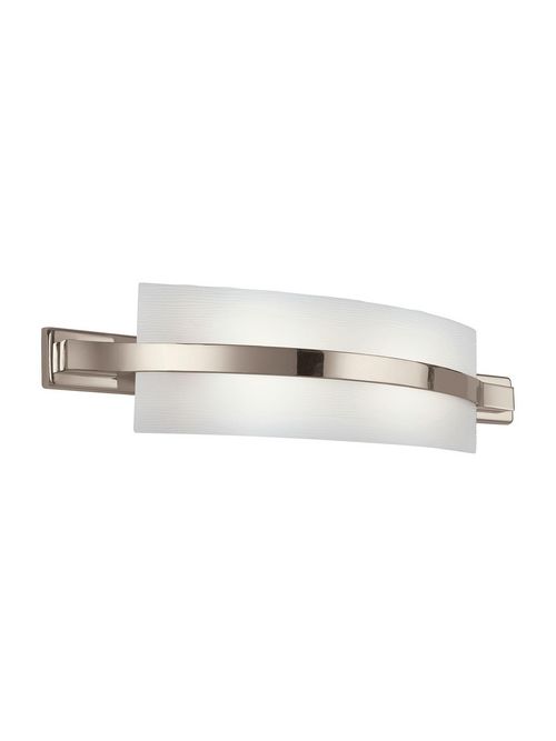 Product image for Kichler 45087PNLED Linear Bath 22in LE