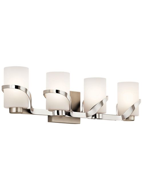 Product image for Kichler 45630PN Bath 4Lt