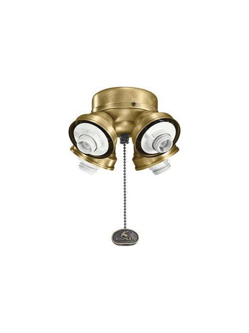 Product image for Kichler 350011NBR 4 Light Turtle Fitte