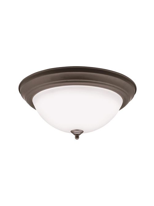 Product image for Kichler 8116OZLEDR Flush Mount 1Lt LED