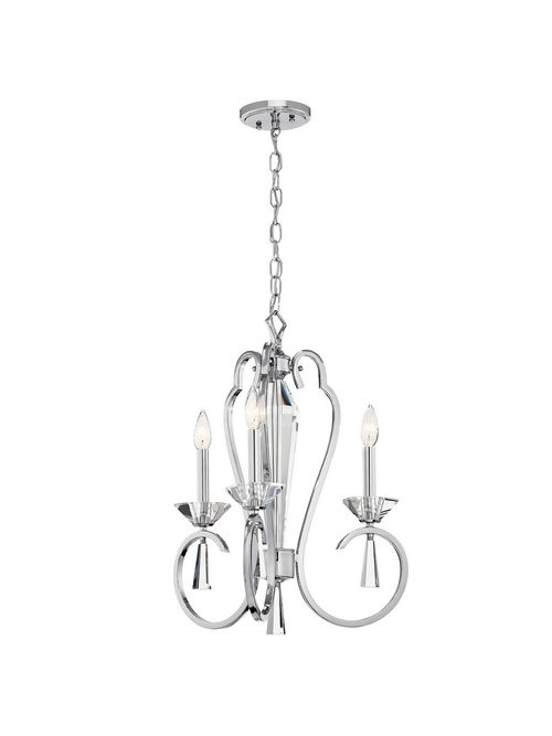 Product image for Kichler 42893CH Chandelier/Semi Flush