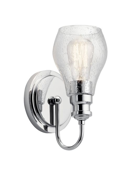 Product image for Kichler 45390CH Wall Sconce 1Lt