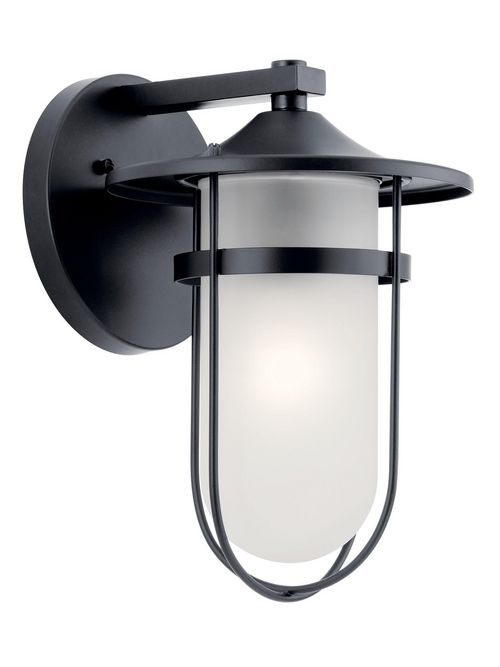 Product image for Kichler 49825BK Outdoor Wall 1Lt