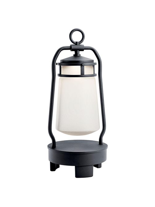 Product image for Kichler 49500BKTLED PORTABLE BLUETOOTH LED LANTERN