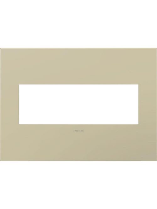 Product image for Pass & Seymour AWP3GAT4 adorne 3Gang Wall Plate - Ashen Tan